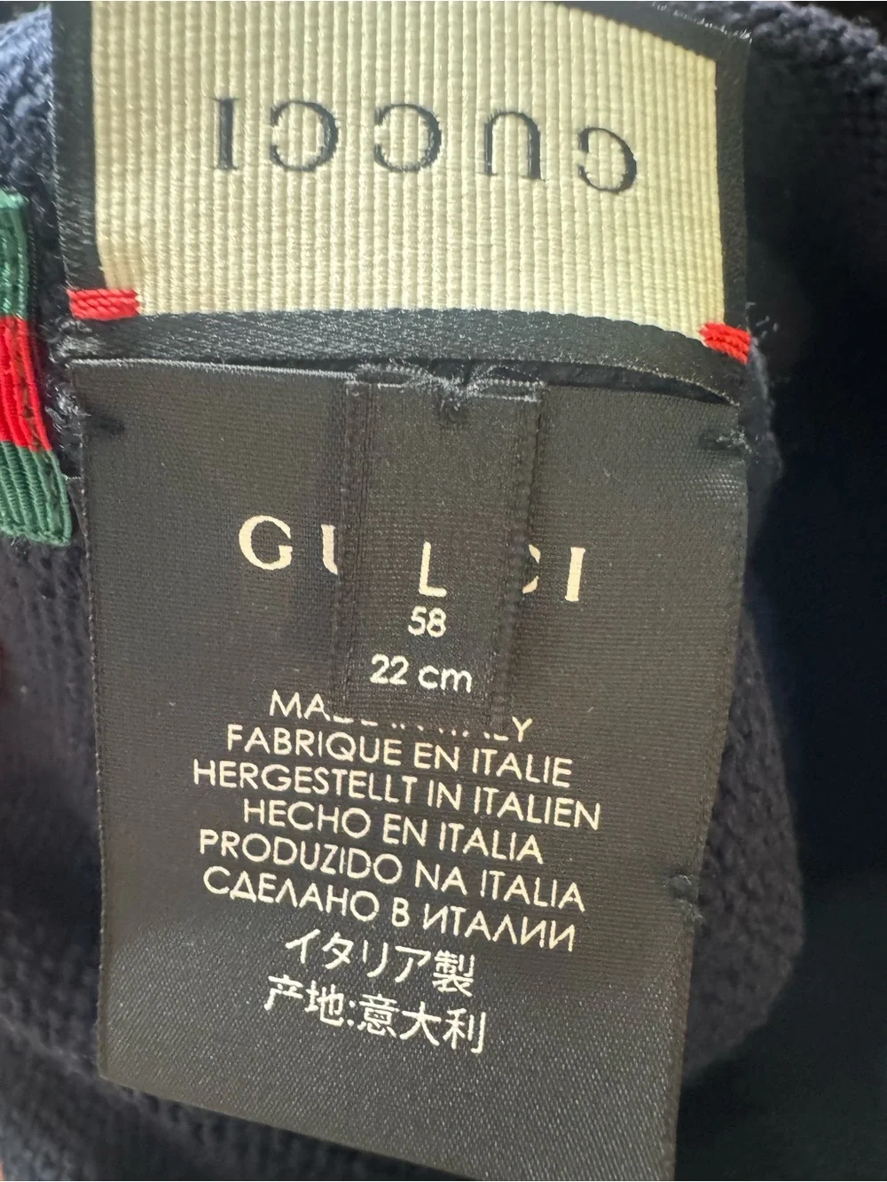 Gucci Loved sequin-embellished wool beanie/hat